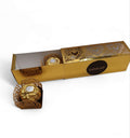 Luxe geschenkverpakking gevuld met 3 Ferrero Rocher chocolade