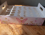 Vlindertray voor 30 puntzakjes