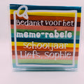 Memoblok-Memo-rabele schooljaar-Met naam