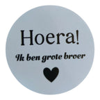 Geboorte koekje traktatie| koekje | ballon |Confetti | sluit sticker 4cm | een broertje! | Verschillende varianten