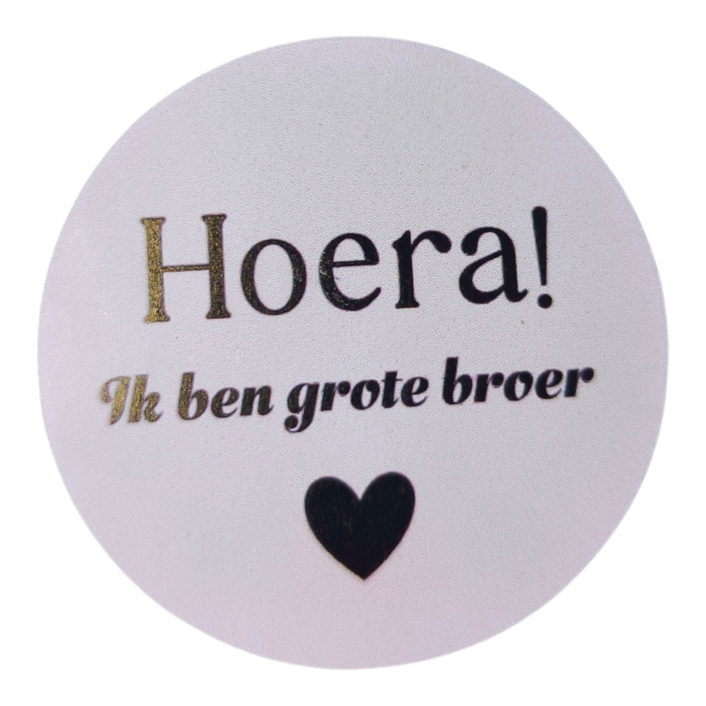 Geboorte Traktatie – Roze Babyflesje met Spekjes, Roze ballon & Gepersonaliseerde Sticker