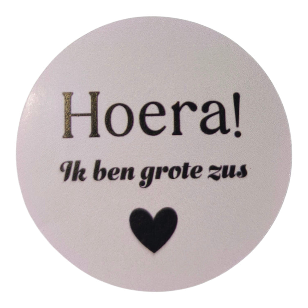 Geboorte Traktatie Meisje - Kant-en-Klaar Uitdeelcadeautje met Roze Geboortekoekje, Toeter en Confetti
