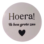 Geboorte Traktatie Meisje - Kant-en-Klaar Uitdeelcadeautje met Roze Geboortekoekje, Toeter en Confetti