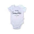 Romper-Aankondiging baby-Gepersonaliseerd