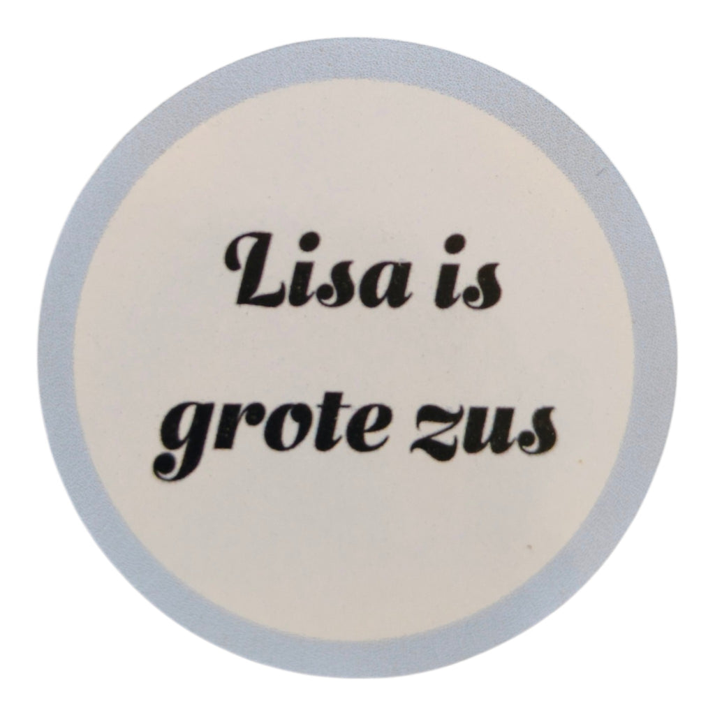 Geboorte traktatie | Koekje | Toeter | Confetti | Sluitsticker met naam| Diverse varianten