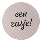 Geboorte Traktatie Meisje - Kant-en-Klaar Uitdeelcadeautje met Roze Geboortekoekje, Toeter en Confetti